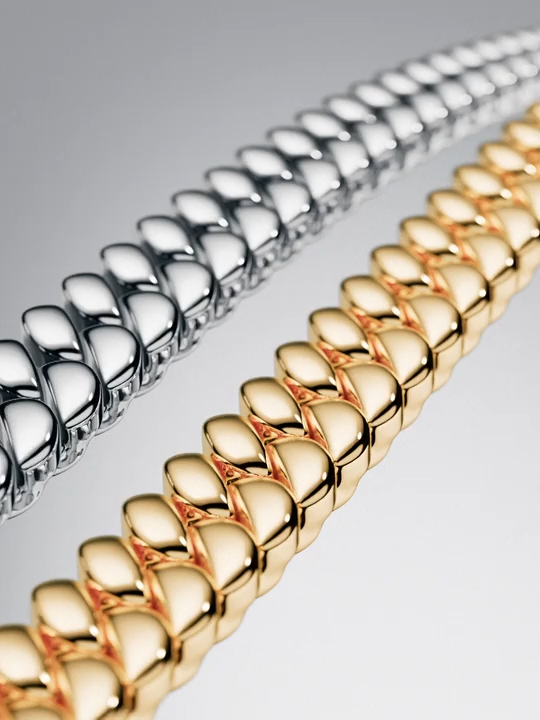 Cuban-Kettenarmband 14 Karat Vergoldung