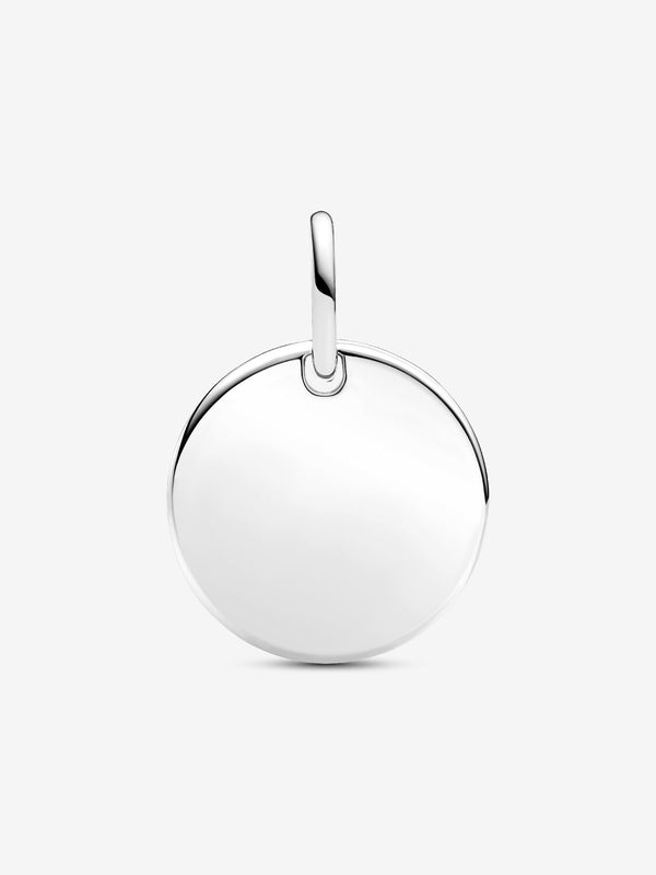 Gravierbarer Anhänger mit im Labor gezüchtetem Diamanten 0.012 ct TW, Sterling-Silber