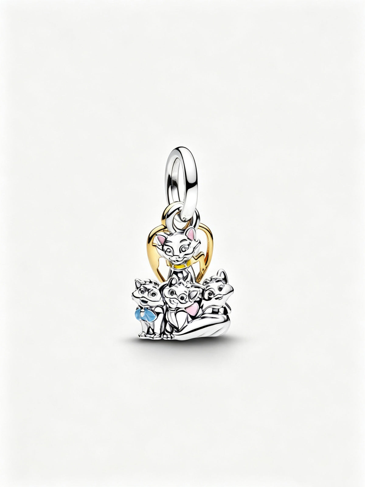 Aristocats Duchess & Kätzchen Charm-Anhänger