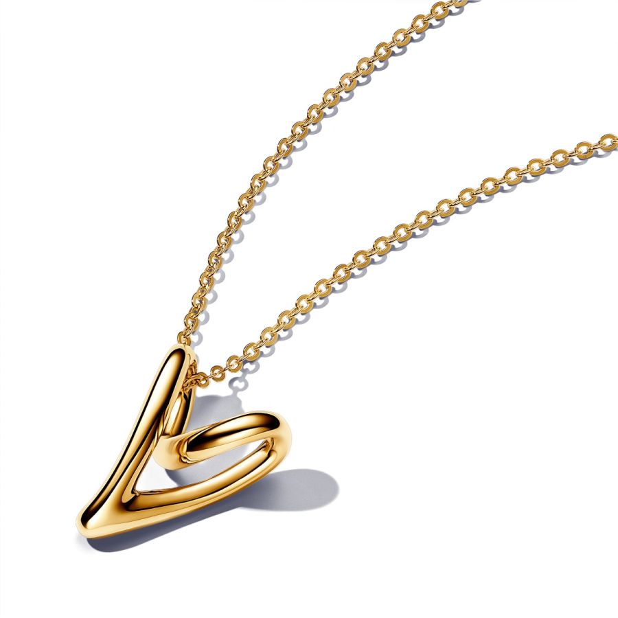 Essence Kette mit Anhänger Herz Vergoldet 363272C00 Hauptbild