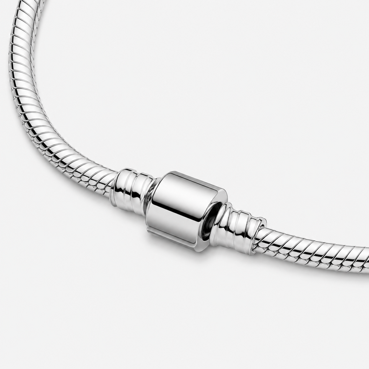Schlangen-Gliederarmband Zylinder-Verschluss