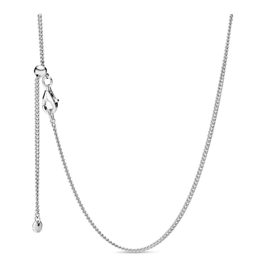 398283 Kette Curb Chain Sterling-Silber 60 cm