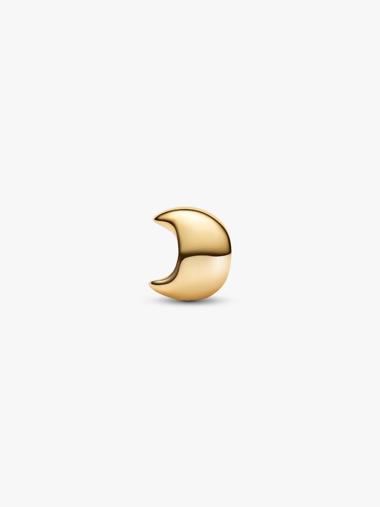 Mond Mini-Charm 14 Karat Vergoldung