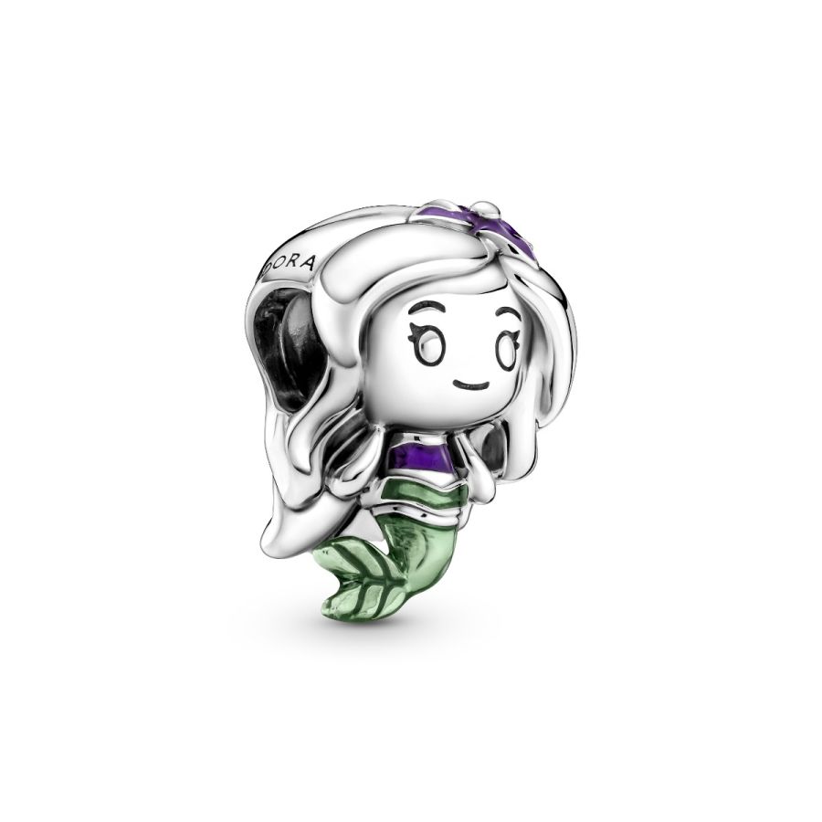 Charm Die Kleine Meerjungfrau Ariel Sterling-Silber