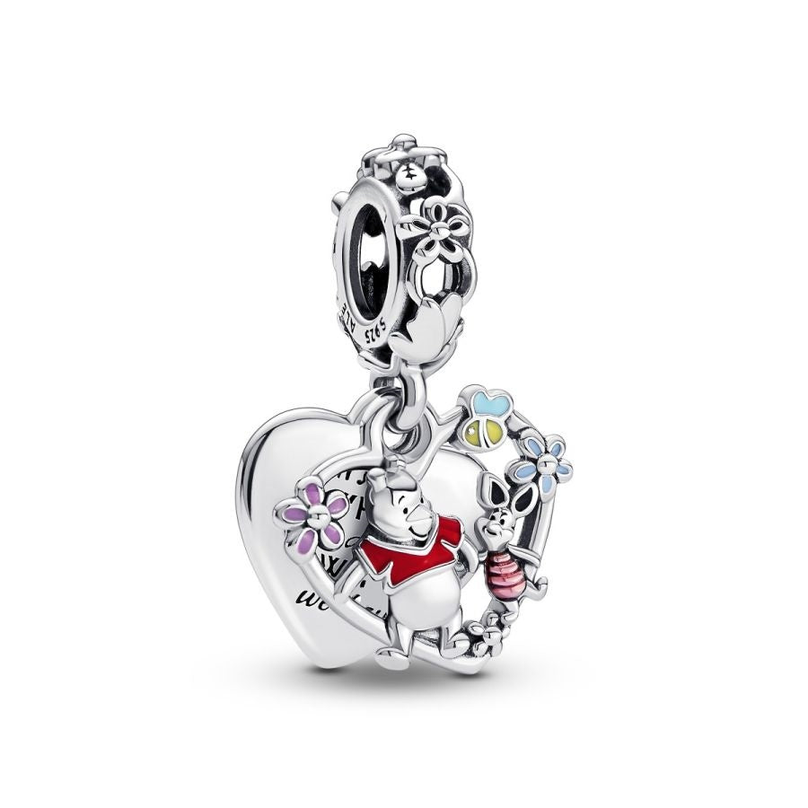 Charm-Anhänger Winnie Puuh Ferkel Sterling-Silber Hauptbild