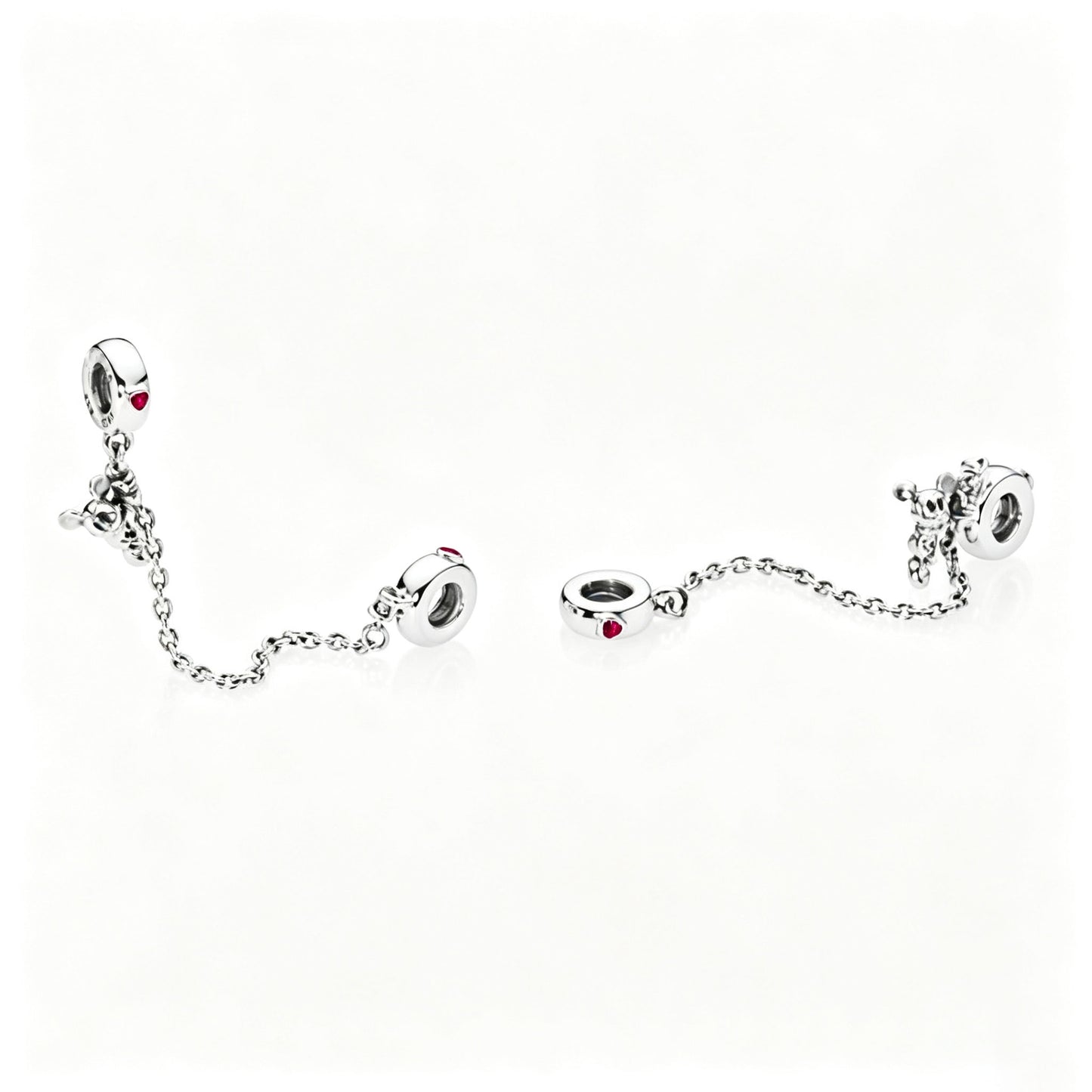 797173CZR Komfortkette Climbing Mickey Silber 5 cm