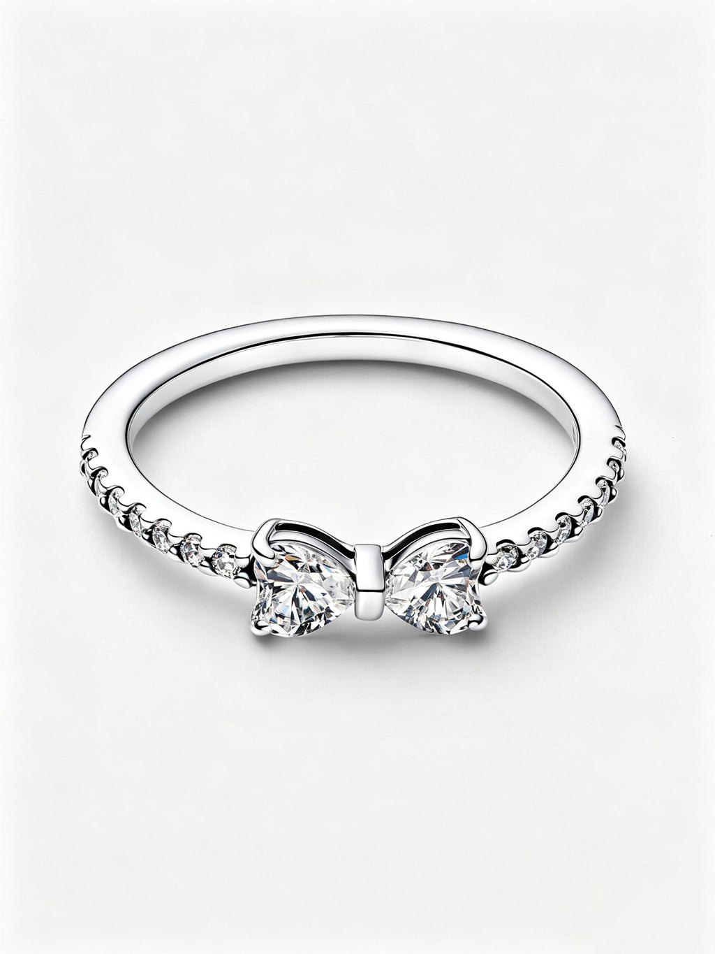Funkelnde Schleife Ring
