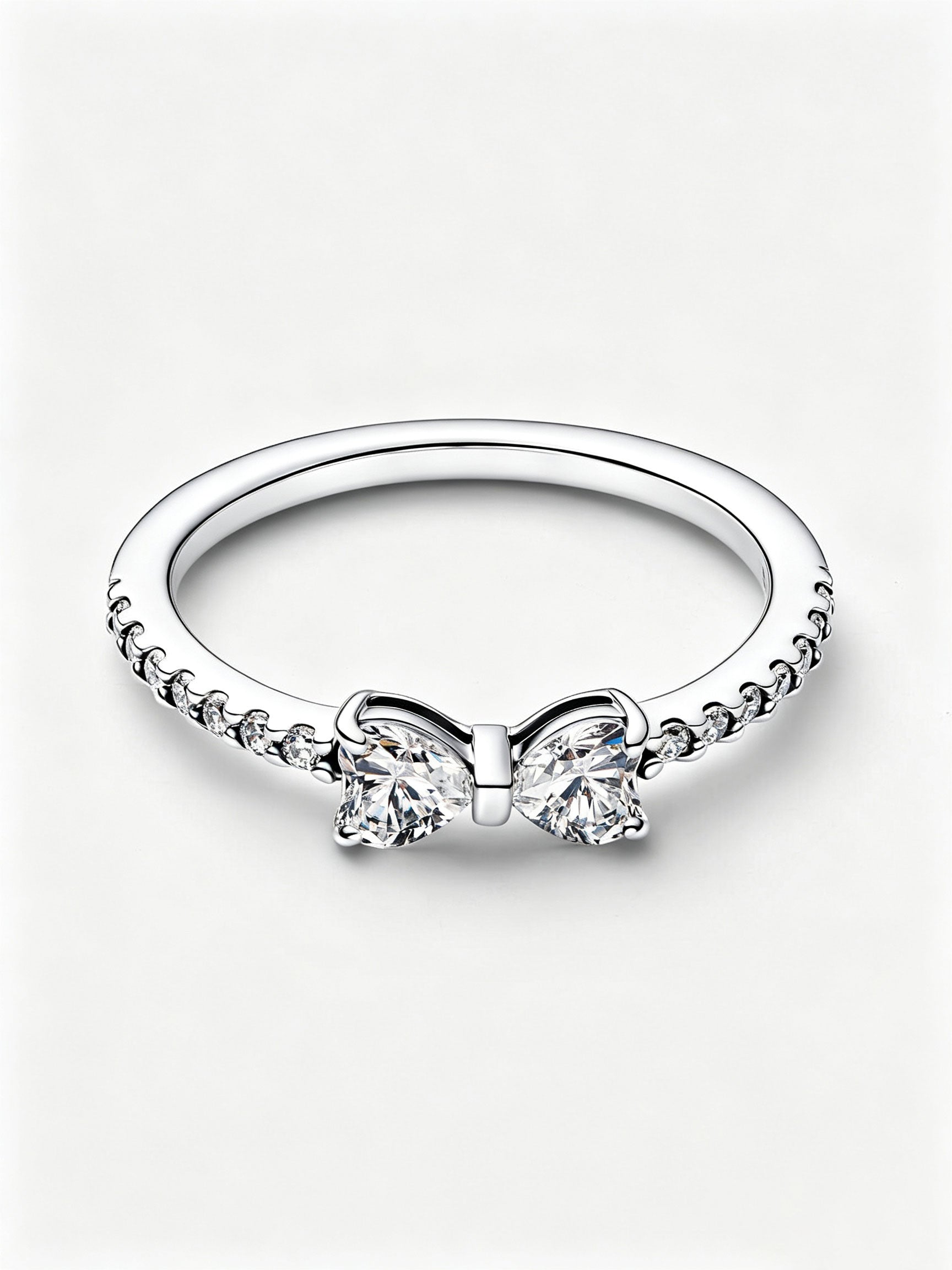 Funkelnde Schleife Ring