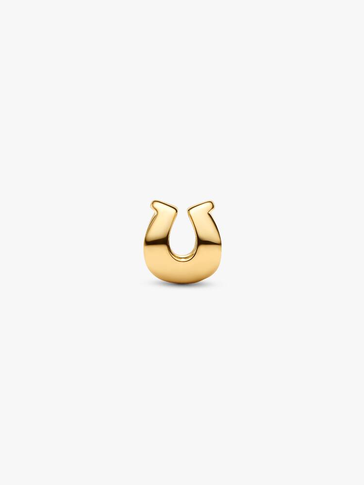 Hufeisen Mini-Charm 14 Karat Vergoldung