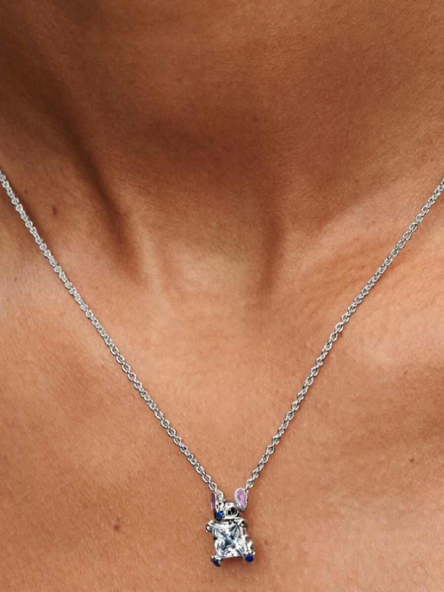 Stitch Collier-Halskette Sterling-Silber
