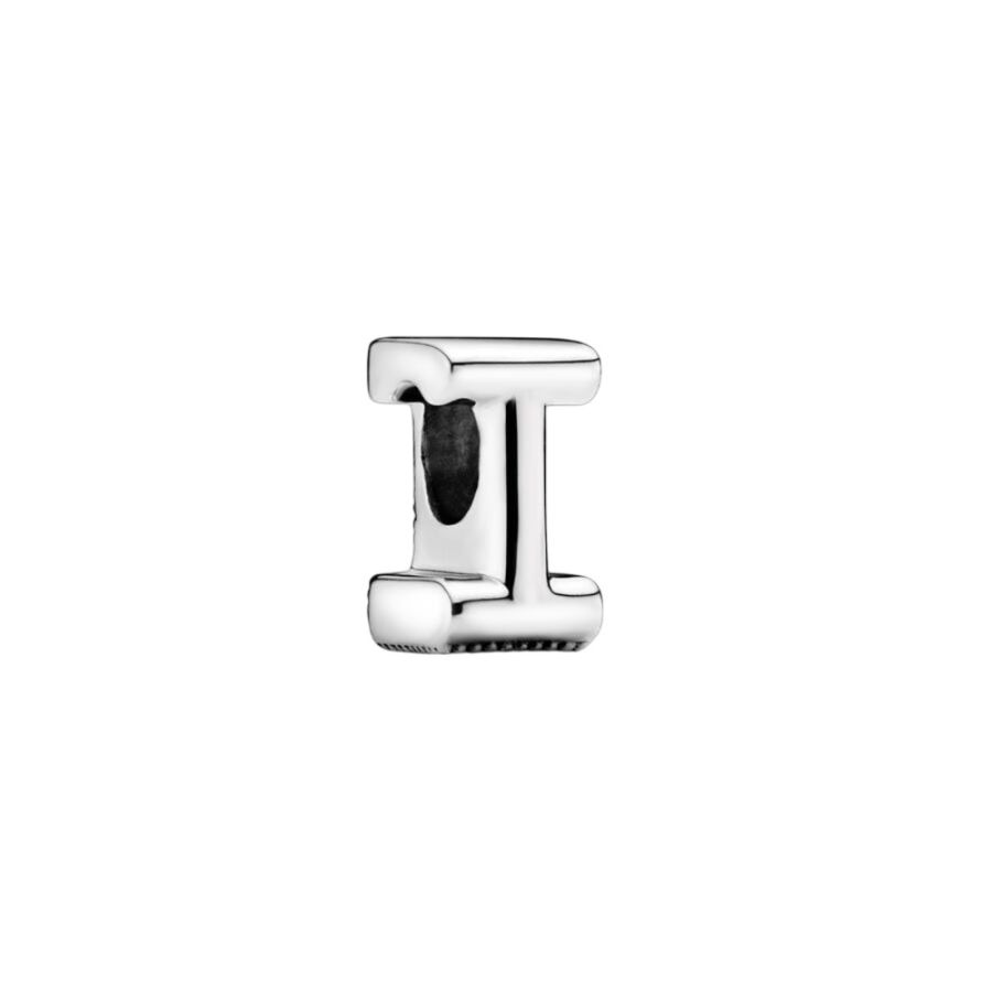 Charm Buchstabe Letter I Silber