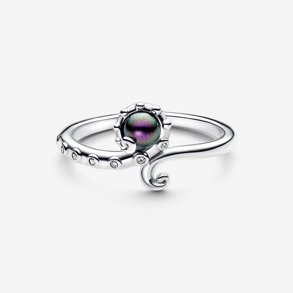 Prinzessin Arielle Muschel Behandelte Süßwasserzuchtperle Ring