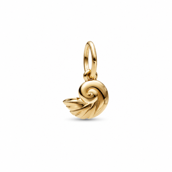 Charm-Anhänger Arielle Meerjungfrau Verzauberte Muschel