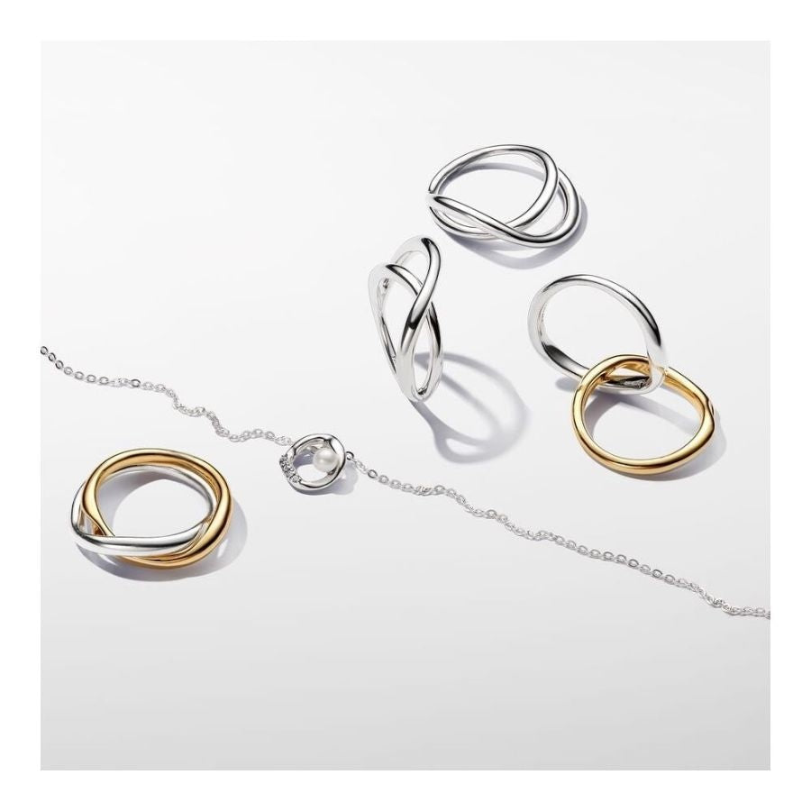 Essence Ring Unendlichkeitszeichen Sterlingsilber