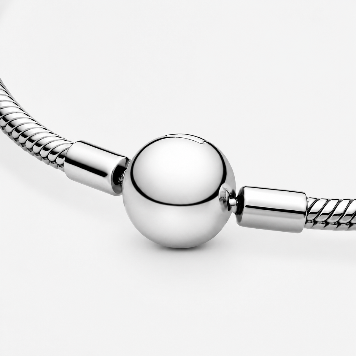 Schlangen-Gliederarmband Moments Sterling-Silber