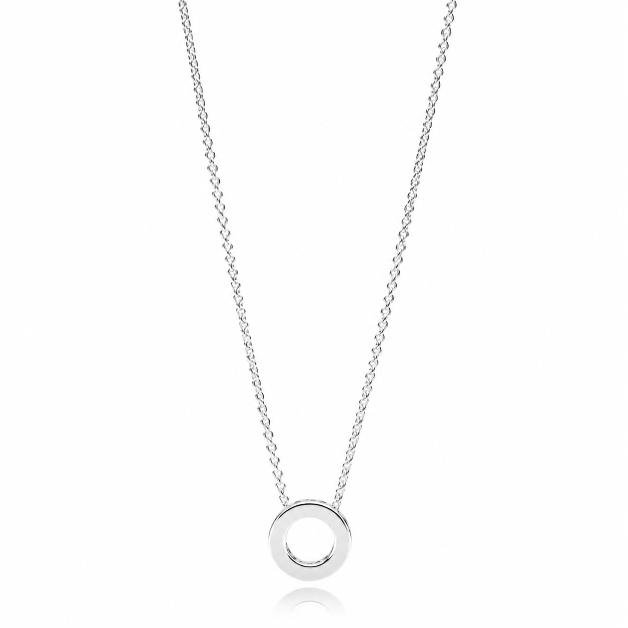 397436CZ Kette Anhänger Hearts Of Silber 45 cm Zweitbild