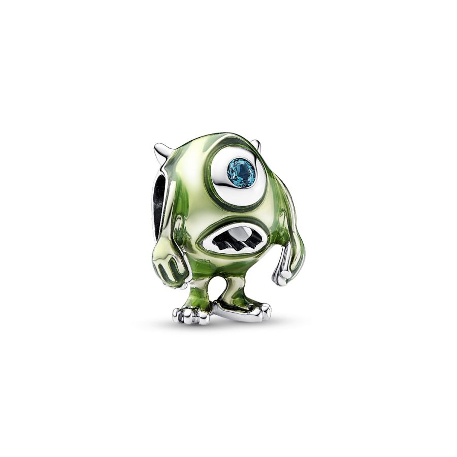 Charm Pixar Mike Glotzkowski Grün Sterling-Silber Hauptbild