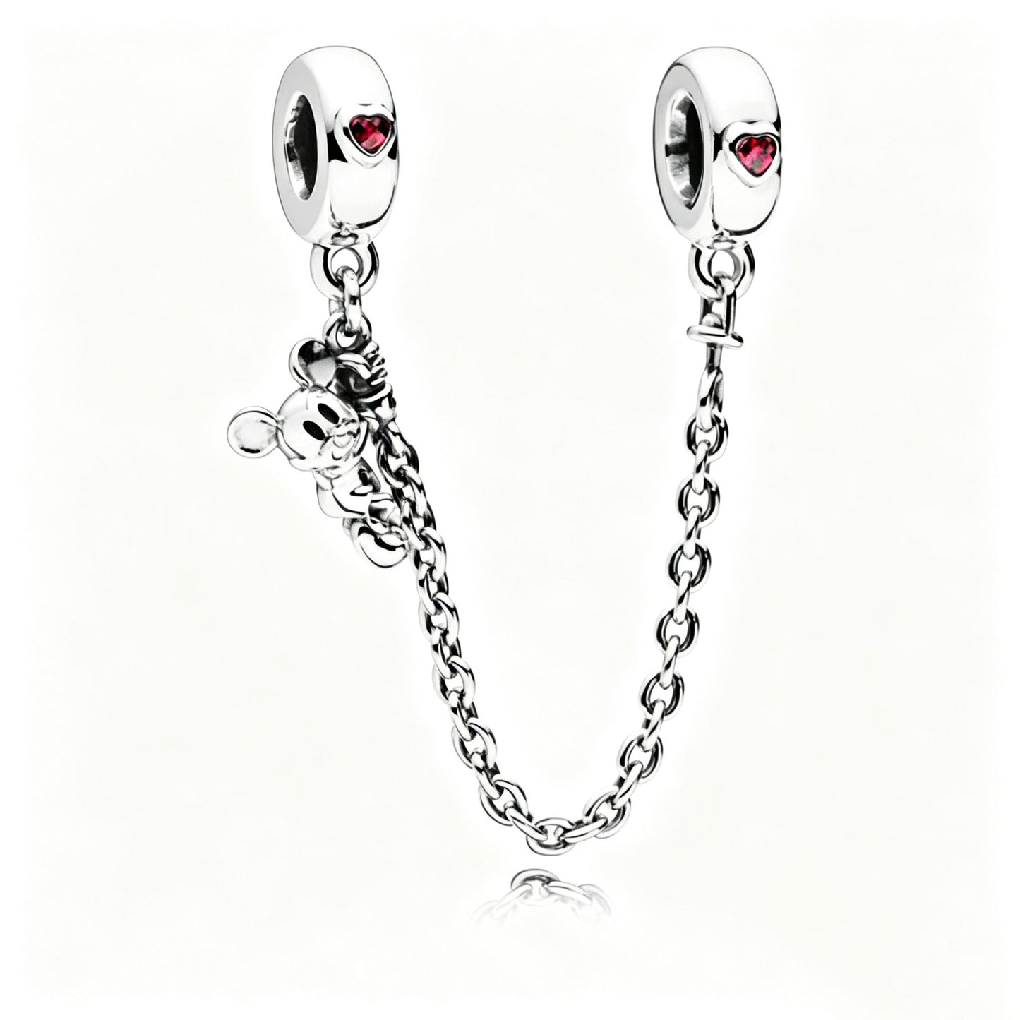 797173CZR Komfortkette Climbing Mickey Silber 5 cm