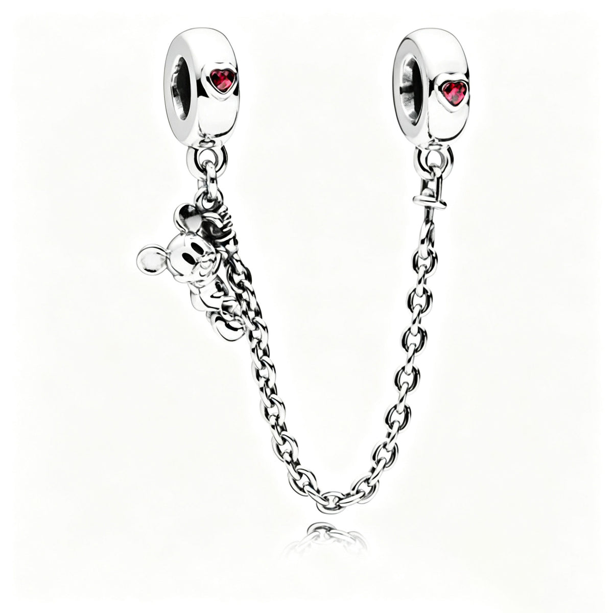797173CZR Komfortkette Climbing Mickey Silber 5 cm