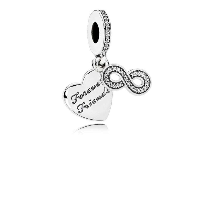 Charm-Anhänger Forever Friends Sterling Silber