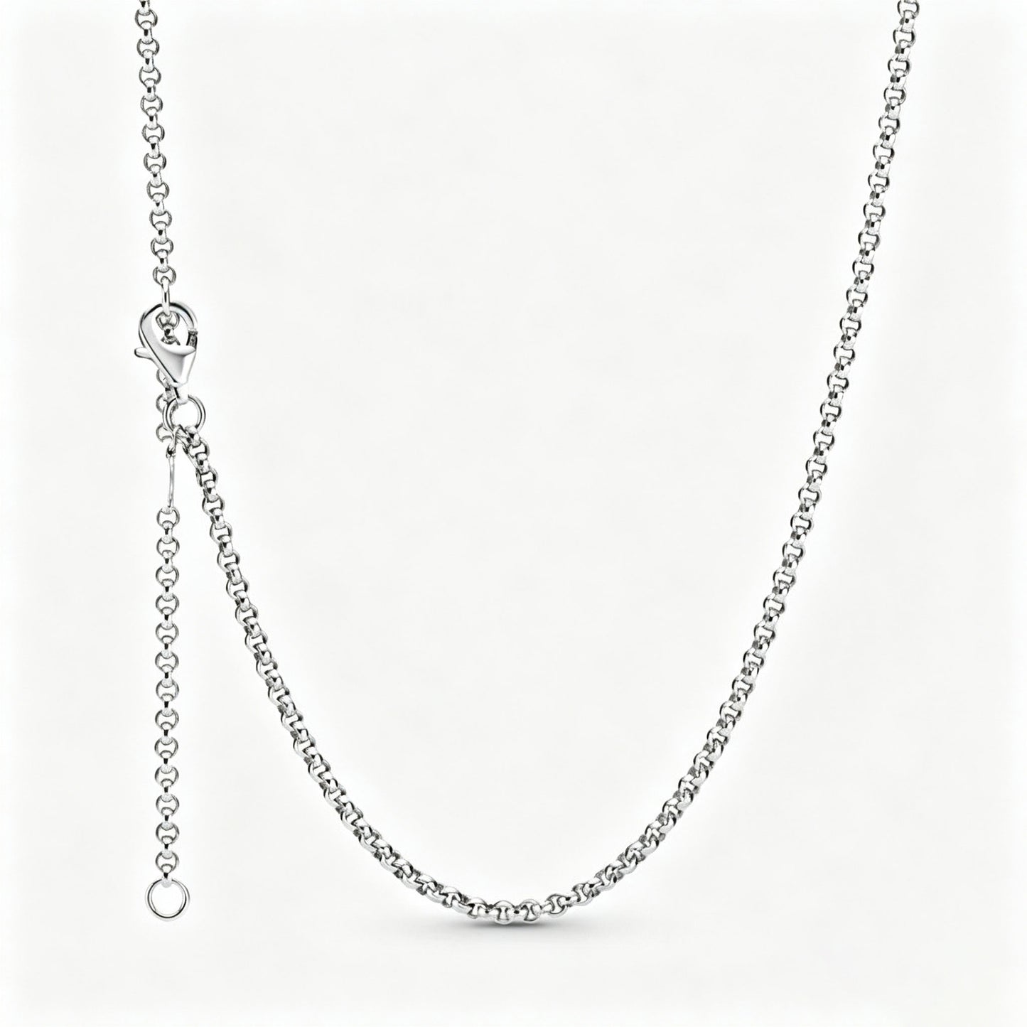 399260C00 Halskette Rolokette Sterling-Silber 60 cm