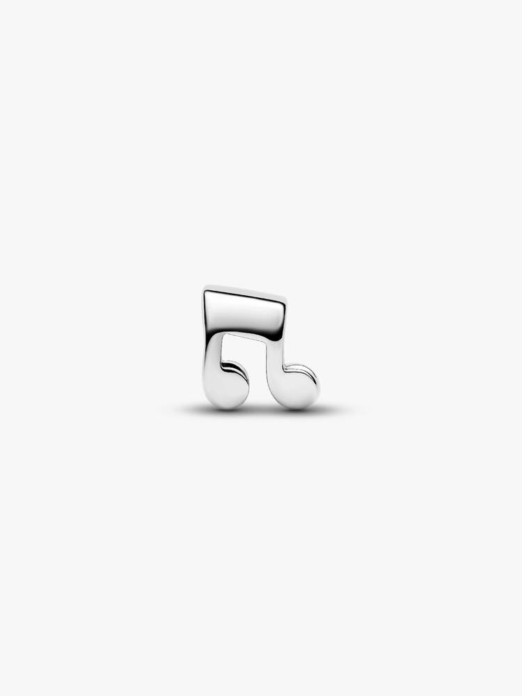 Musiknote Mini-Charm Sterling-Silber Zweitbild